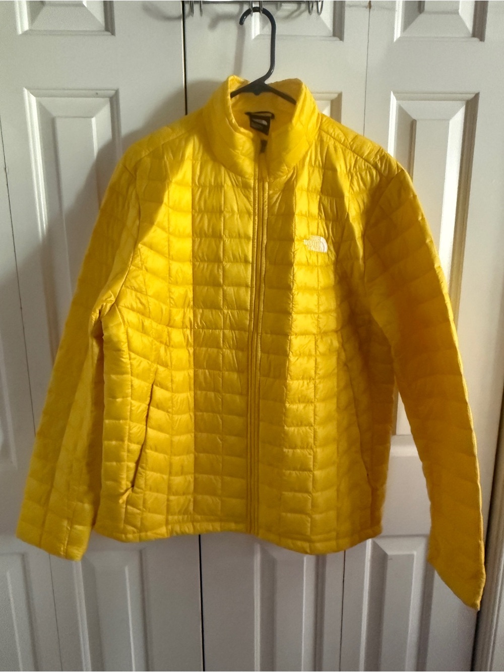 The North Face Yellow Puffer Jacket